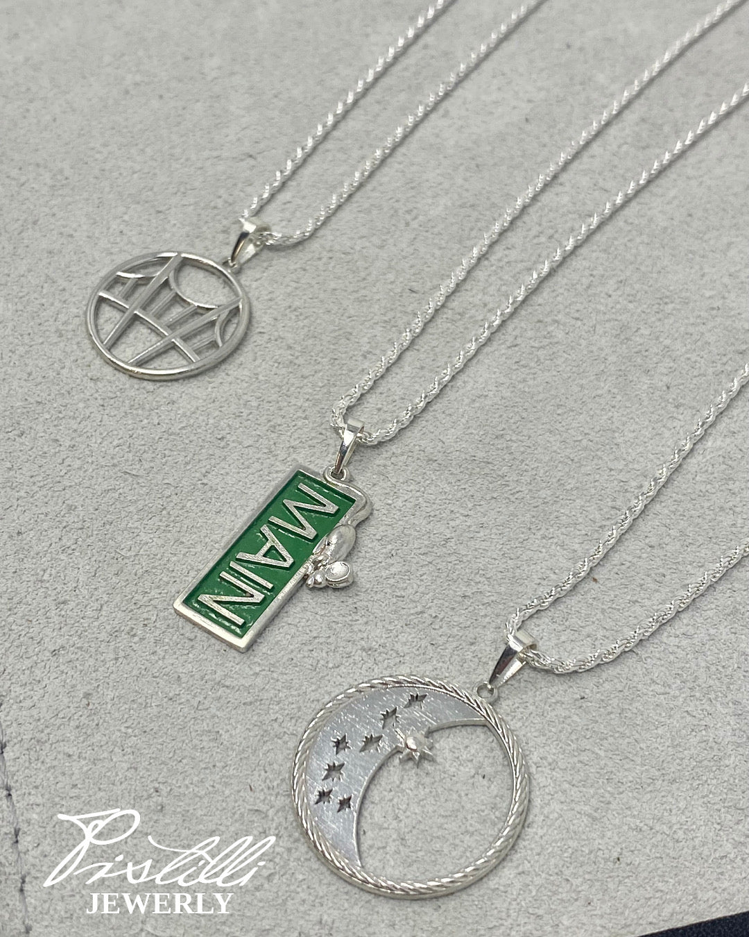 Mice On Main Necklace