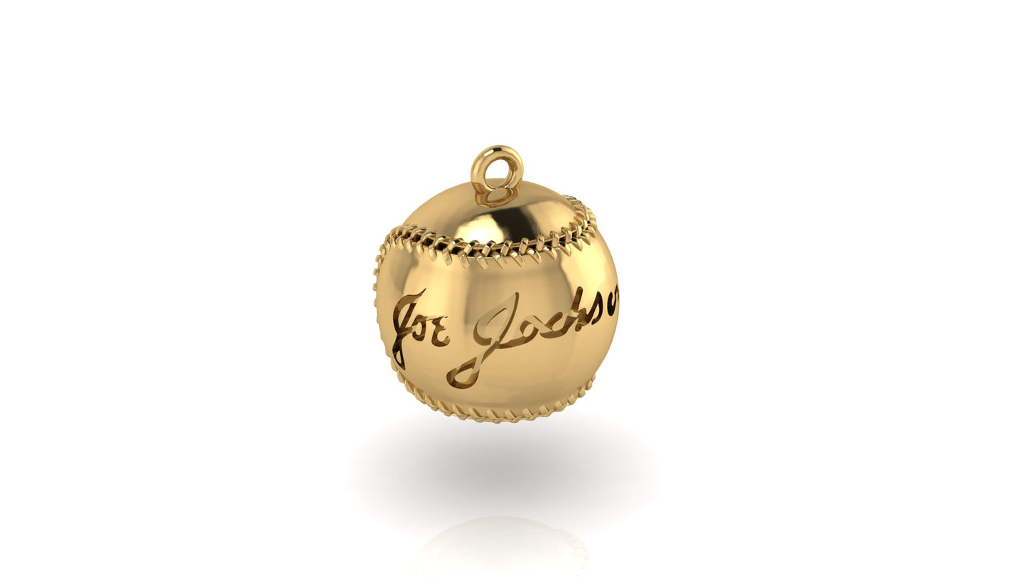 "Shoeless" Joe Jackson Baseball Charm