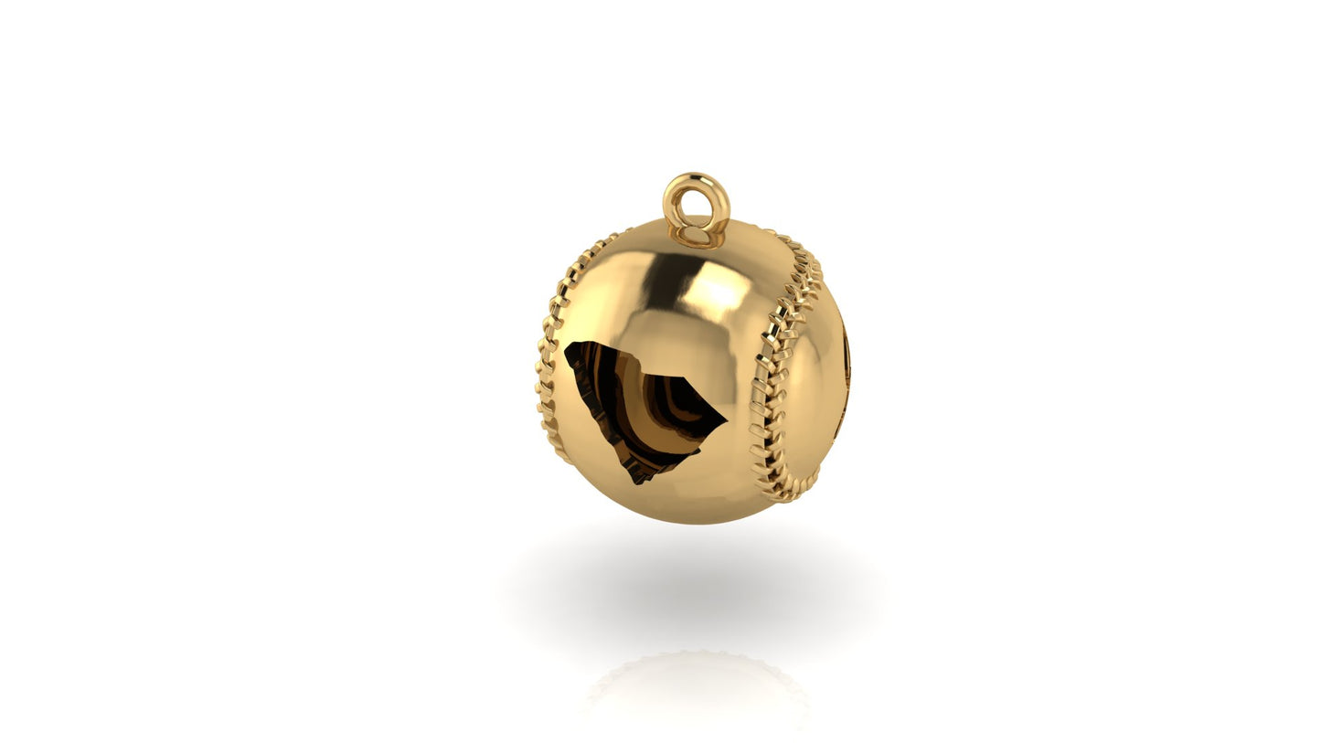 "Shoeless" Joe Jackson Baseball Charm