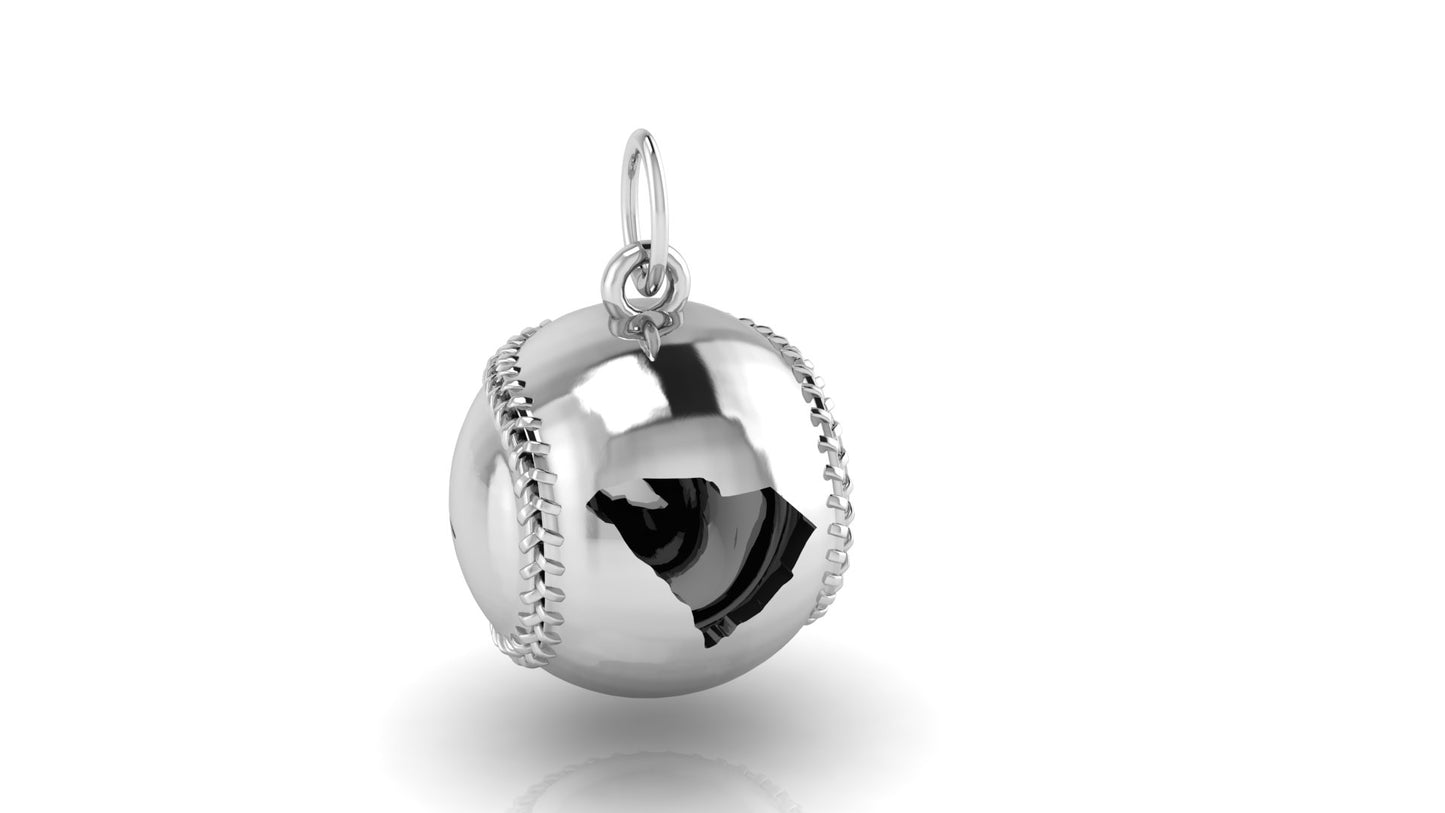 "Shoeless" Joe Jackson Baseball Charm