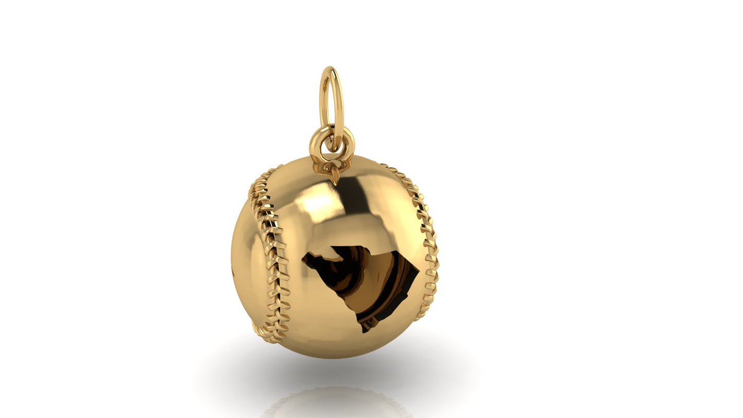 "Shoeless" Joe Jackson Baseball Charm