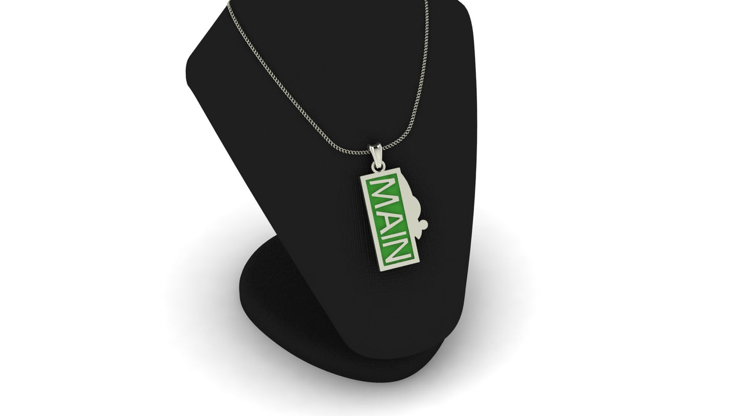 Mice On Main Necklace