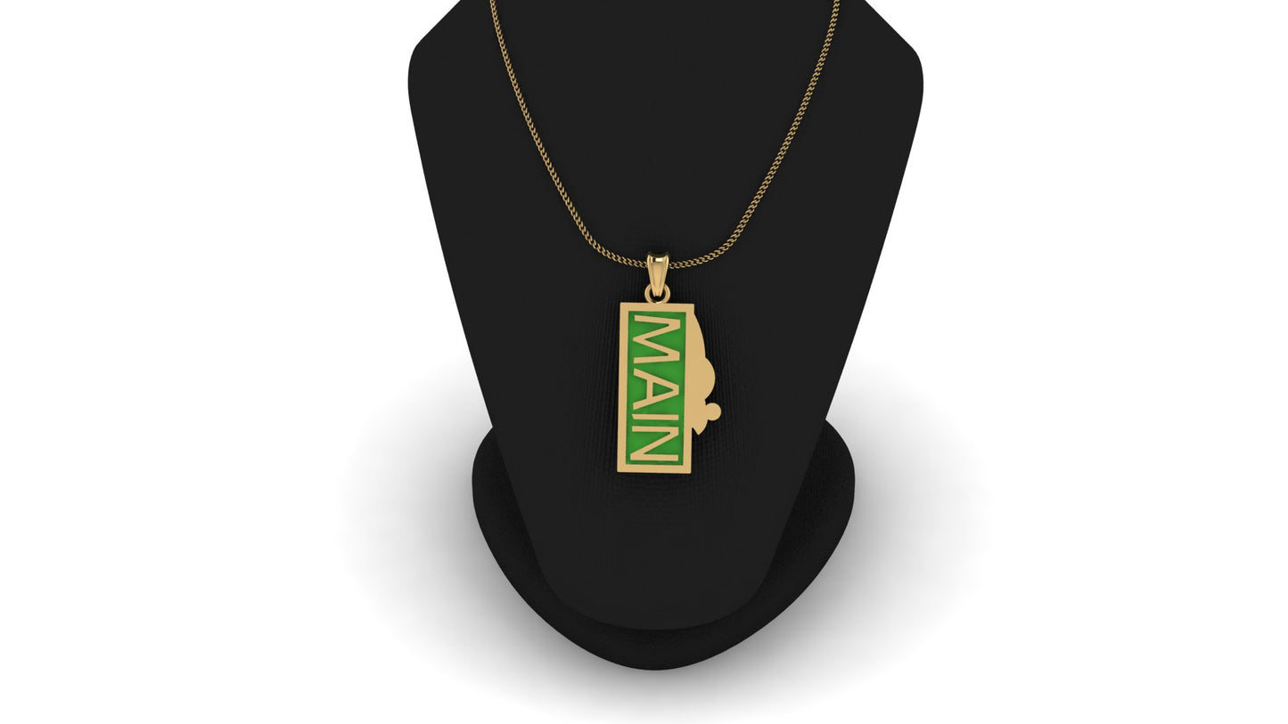 Mice On Main Necklace