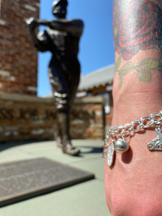 "Shoeless" Joe Jackson Baseball Charm
