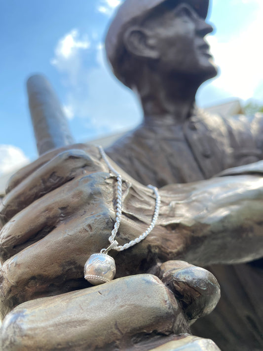 "Shoeless" Joe Jackson Baseball Necklace