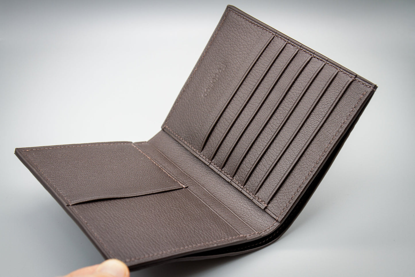 Alligator Passport Holder Wallet - Travel Organizer