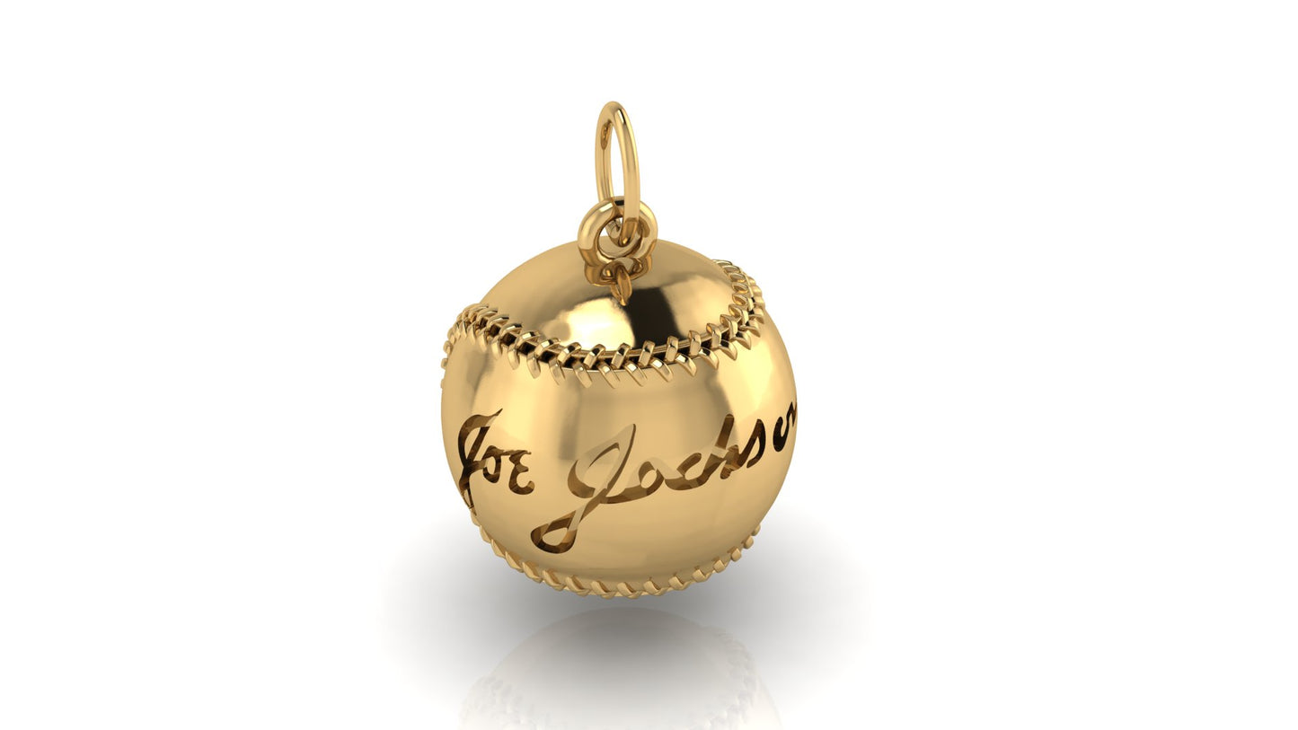 "Shoeless" Joe Jackson Baseball Charm